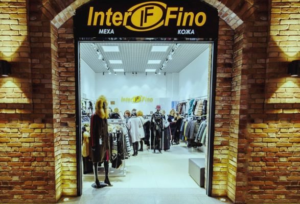 Экстерьер магазина InterFino в ТЦ «OldCity», Гродно