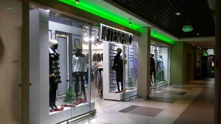 Экстерьер магазина InterFino в ТЦ «GreenЦентр», Витебск